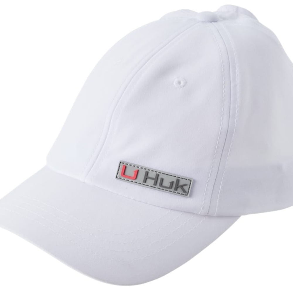 Huk Classic White Flexfit Hat